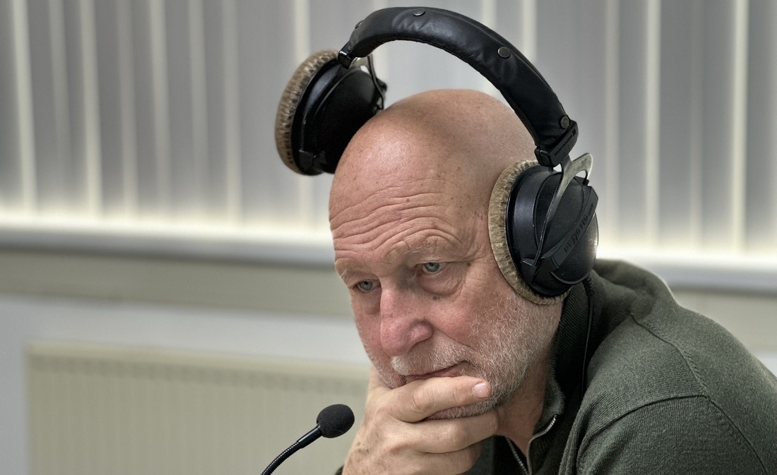 Ronald Roël te gast in Studio De Witt