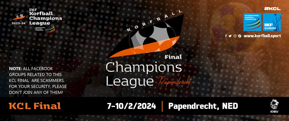 Korfbal KCL Finale nu in Papendrecht
